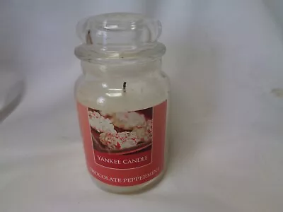 Yankee Candle  Chocolate Peppermint  Small Amount Used • £12