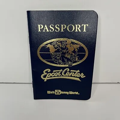 Vintage 90's Walt Disney World Epcot Center Passport • $19.95