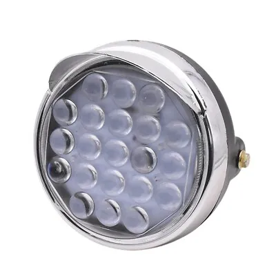 $23.09 • Buy 12v-80V 8/12/16 Beads Tricycle Motorcycle LED Headlight Waterproof Spot Light