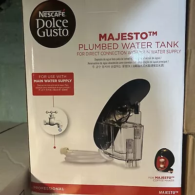 Pro Nescafe Dolce Gusto Majesto Capsule Coffee Machine Plumbed Water Tank • $32