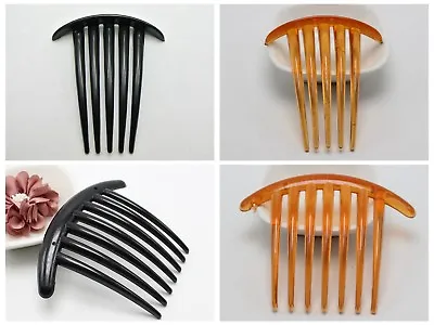 £3.83 • Buy Craft DIY Black Plastic Volume Inserts Hair Comb Clips For Ponytail Bouffant Sty