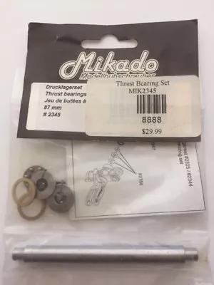 2345 Mikado Logo R/C Helicopter Thrust Bearing Spindle New In Package MIK2345 • $13.98