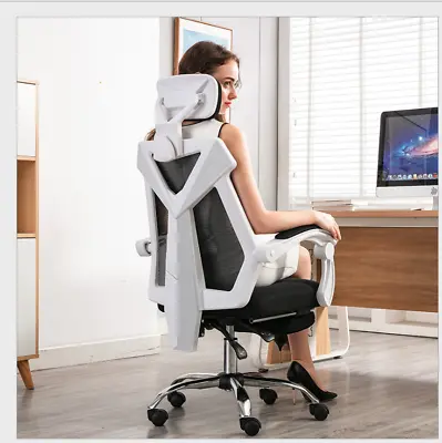 $135.95 • Buy Office Chair Gaming Computer Chairs Mesh Back Foam Seat