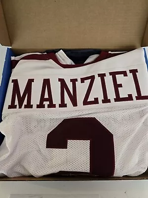 2017 Gold Rush Autographed Football Jersey Edition Johnny Manziel Texas A&M JSA • $70