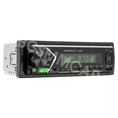 Car Radio Bluetooth MP3 Player USB/TF/Aux Remote Control Stereo FM Audio System • $23.91