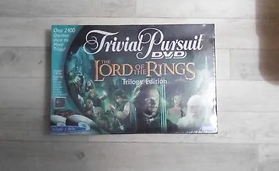 Lord Of The Rings Trivial Pursuit DVD Board Game *BRAND NEW UNSEALED* • £19.99