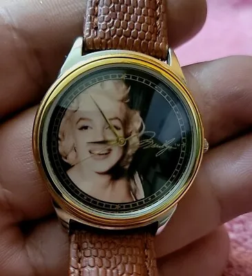 Fossil - Marilyn Monroe - 1995 Limited Edition Watch  15000 French Lizard Band  • $29.95