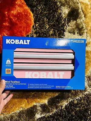 Kobalt Mini 2 Drawer Steel Tool Box Pink (54422) | 25th Anniversary Fast Ship💖 • $36.99