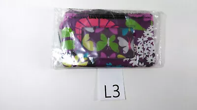 Vera Bradley Zip ID Case FLUTTERBY Butterfly Flowers - NWT Exact Item L3 • $15.64