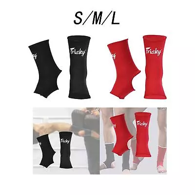 Muay Thai Ankle Support Wraps Ankle Braces For Training Boxing Martial Arts • $11.33