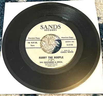 Carol White/Sal Salvador: Harry The Hoople 45 Sands Rare Jazz Vocal/R&B HEAR • $10.99