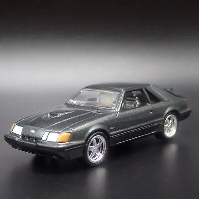 1986 86 Ford Mustang Svo Fox Body Rare 1:64 Scale Diorama Diecast Model Car • $11.99