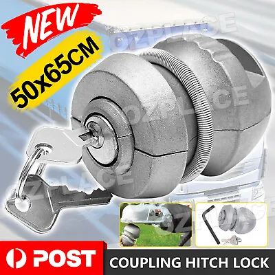 $16.85 • Buy Superior Trailer Coupling Hitch Lock Part Tow Ball Caravan Anti Theft Tool Kit