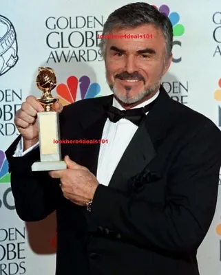 $8.18 • Buy BURT REYNOLDS Photo 5x7 Golden Globe Award Motion Picture Actor Memorabilia