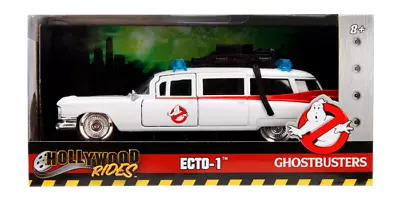 Ghostbusters (1984) - Ecto-1 Hollywood Rides 1/32 Scale Die-Cast Vehicle Replica • $22.99