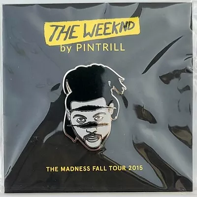 ⚡RARE⚡ PINTRILL X THE WEEKND 2015 MADNESS FALL TOUR THE WEEKND PIN *BRAND NEW* • $135