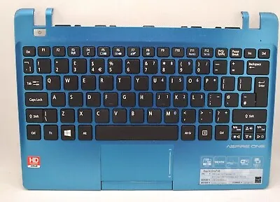 £18.95 • Buy Acer Aspire One 725 3IZHATATN00 Palmrest And Touchpad Keyboard English Blue