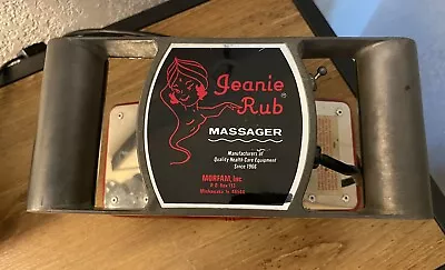 Morfam Jeanie Rub Massager Model M69-315a Deep Tissue Vibrator Single Speed Work • $39.99