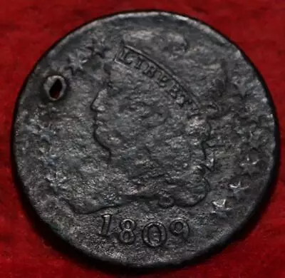 1809 Philadelphia Mint Copper Classic Head Half Cent • $5.50