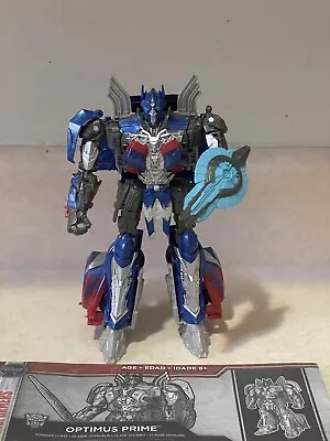 Transformers The Last Knight Voyager Class Optimus Prime Premier Edition 2016 • $19.99