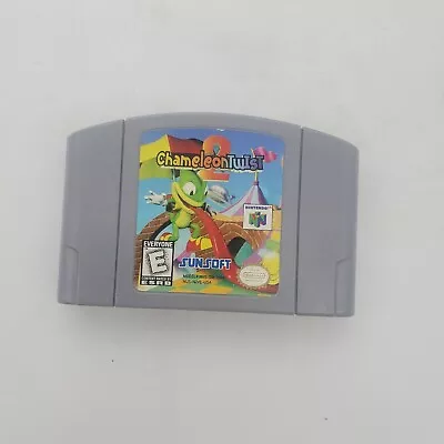 Chameleon Twist 2 Nintendo 64 N64 - Cartridge Only Tested Working - Authentic • $64.99