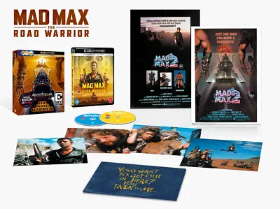 Mad Max: The Road Warrior - Cine Edition (hmv Exclusive) [18] 4K UHD • £24.99