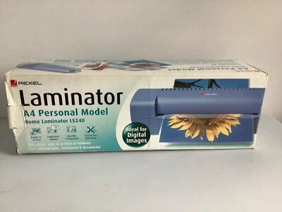 £12.99 • Buy Rebel Acco Blue Personal Laminator - Model LS240