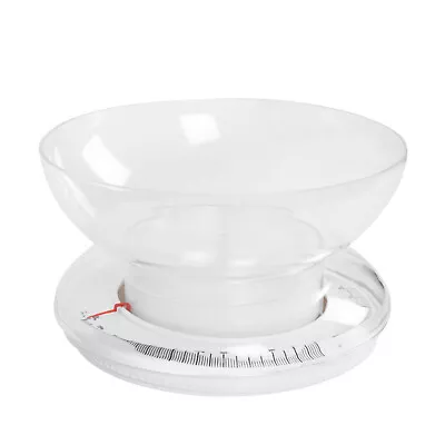 Salter Mechanical Kitchen Scale Rotating Dial Dishwasher Safe Weighing Bowl 3KG • £14.99