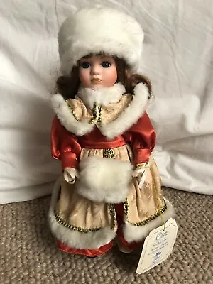 Leonardo Paint Box Poppets Figurine Snow Princess Christine Haworth • £13.95
