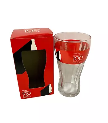 *Limited Edition* Coca Cola 2015 Contour Glass 100 Year Anniversary!  Coke • $12