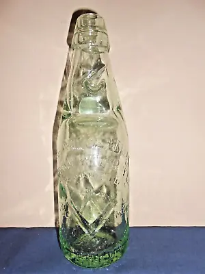 ROSSENDALE MINERAL WATER Co WATERFOOT - Antique Codd Bottle With Masonic Emblem • £7.95