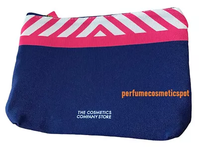 The Cosmetics Company Store 100% Polyester Navy Pink White Travel / Cosmetic Bag • $9.16