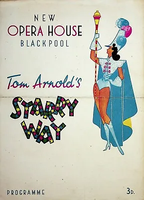 1946 George Formby Starry Way Tom Arnold Programme Theatre Blackpool Variety • £19.95