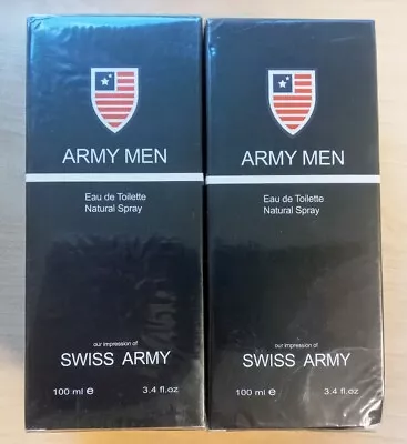 $14.99 • Buy 2 X ARMY Men High Quality Impression Cologne Perfumes Fragrance 3.4fl.oz EDT