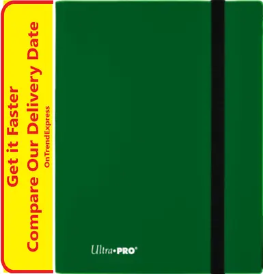 ULTRA PRO ECLIPSE DARK GREEN PRO BINDER FOLDER ALBUM 9 18 POCKET Yugioh Pokemon • $37.95