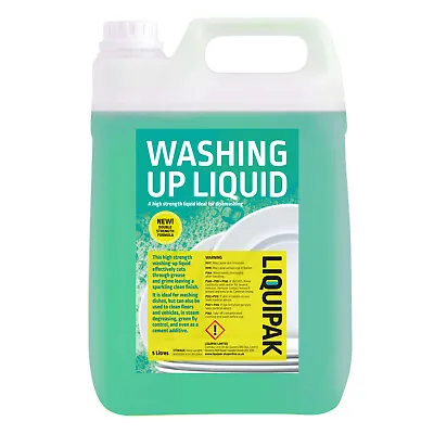 £13.99 • Buy Thick Washing Up Liquid 5L - Concentrated, Double Strength, KitchenDetergent