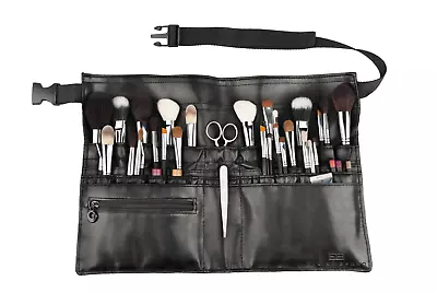 Elainia Badro Makeup Artist Brush Tool Belt Black ~ BRUSHES/TOOLS NOT INCLUDED • $15.99