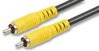 Single RCA Digital Phono 75ohm Coax Audio Video Composite Cable RG59 25cm To 50m • £3.29