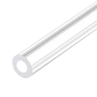 Acrylic Pipe Clear Rigid Tube 4mm ID 8mm OD 6  For Lamps And Lanterns • $5.96