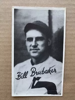 1936 Goudey R314 Wide Pen Pittsburgh Pirate Bill Brubaker Baseball Card • $8.99