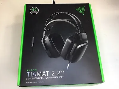 Razer Tiamat 2.2 V2 Dual Subwoofer Gaming Headset - Used • $150