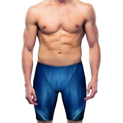 Men Professional Comfortable Training Pool Jammers Shorts Swimsuit S/M/L/XL • $10.95