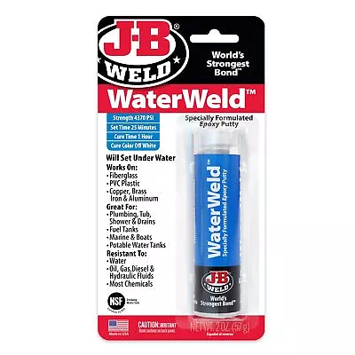 8277 WaterWeld Epoxy Putty Stick - 2 Oz. Off White • $9.95