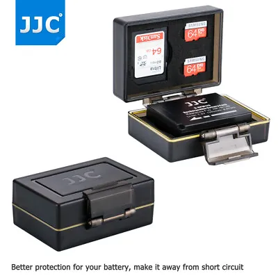 Camera Battery+ SD&Micro SD Card Case For Fujifilm X100VI X-T3 X-T2 X-T30 X-20 • $15.39