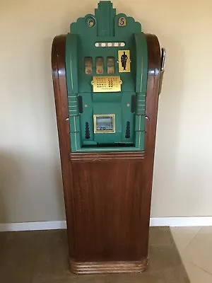 $5995 • Buy Antique Vintage Mills Extraordinary Page Boy Slot Machine