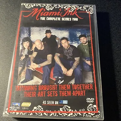 £6.75 • Buy Miami Ink - The Complete Series 2 - DVD 5 Discs