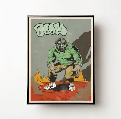 MF Doom Music Retro Unframed Poster • $14.99