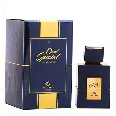 £9.99 • Buy Oud Special By Ajyad Oudh Khus Khas Halal Fragrance Atar EDP Spray Perfume 100ml