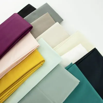 Egyptian Cotton Home Decor Waterbed Sheet Set 4 PC 1000 TC Solid Colors US Sizes • $77.89