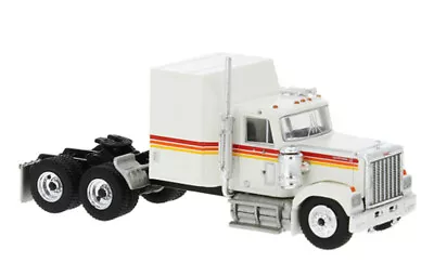 1980 GMC General Tractor White W Stripes Brekina 1:87 Miniature HO Scale 85779 • $26.34